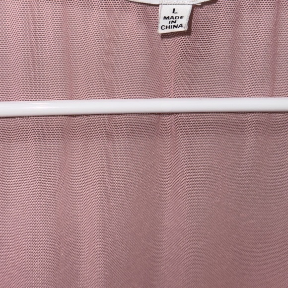 🟢 Blush Lace Bodysuit - Picture 3 of 4